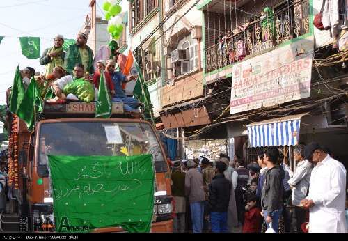 جشن میلاد پیامبر در هندوستان/تصاوویر