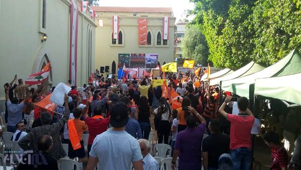 شادی مردم لبنان /تصاویر