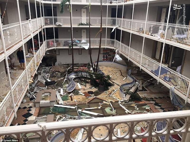قبل‌وبعد طوفان«ایرما»در جزایر آمریکا/تصاویر