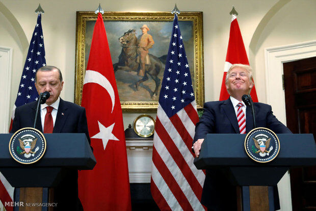 تصاویر دیدار اردوغان با ترامپ‎