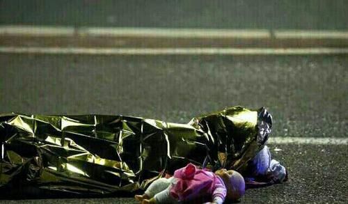 عکسی از حادثه دلخراش "نیس" فرانسه