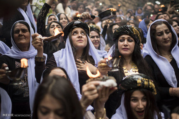 سال نوی ایزدی ها در عراق‎/تصاویر