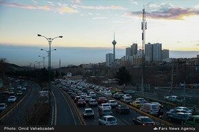 هوای امروز تهران/تصاویر