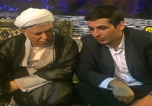 حمیدگودرزی درمیهمانی آیت‌الله‌هاشمی