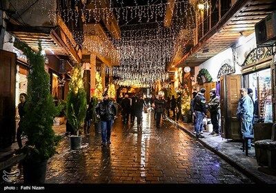 سال نو میلادی در دمشق /تصاویر