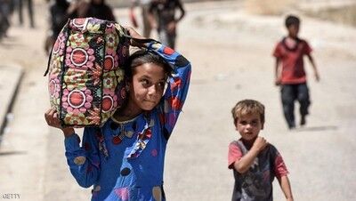 تصاویری از معصومیت کودکان درجنگ
