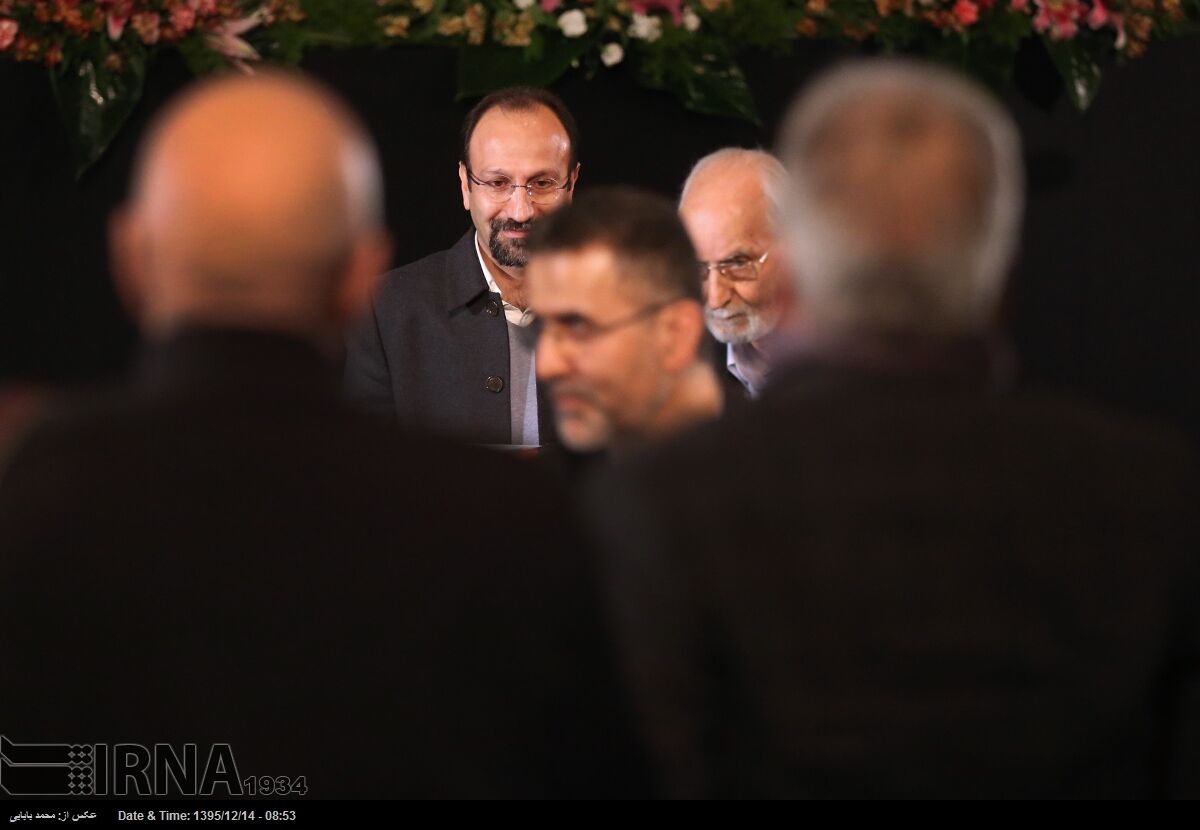 تجلیل از اصغر فرهادی/تصاویر