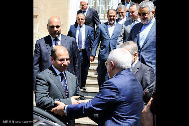 تصاویر دیدار الجبوری با ظریف