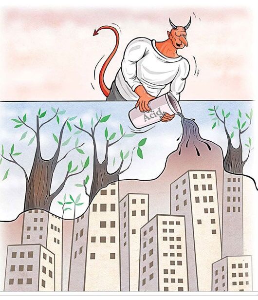 اسید پاشی جدید/کاریکاتور
