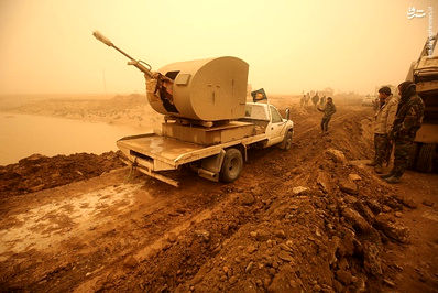 روزهای سخت نبرد موصل/تصاویر