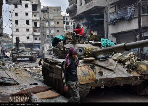 باز پس گیری شهر حلب از تروریست ها