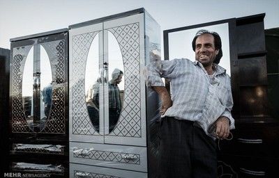 بازار شلوغ افغان ها در مشهد/تصاویر