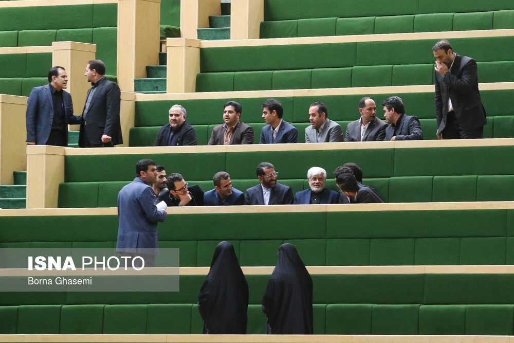 تصاویری از صحن علنی مجلس