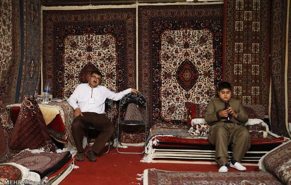 نمایشگاه فرش در همدان/تصاویر