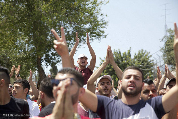 تصاویری از درگیری ها در بیت المقدس