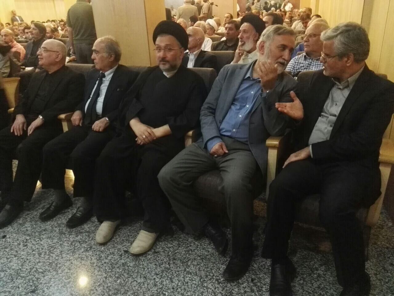 مراسم ترحیم ابراهیم یزدی برگزار شد +تصاویر
