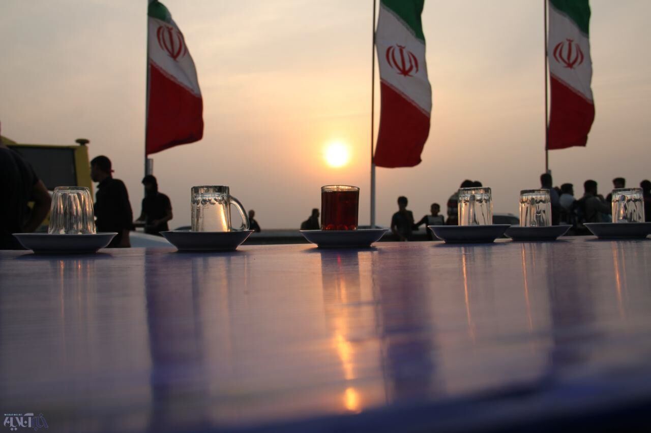 تصاویر اربعین حسینی در مرز چزابه