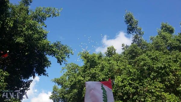 شادی مردم لبنان /تصاویر