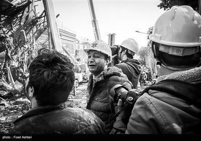 پس از پلاسکو ...بهت و اشک/تصاویر