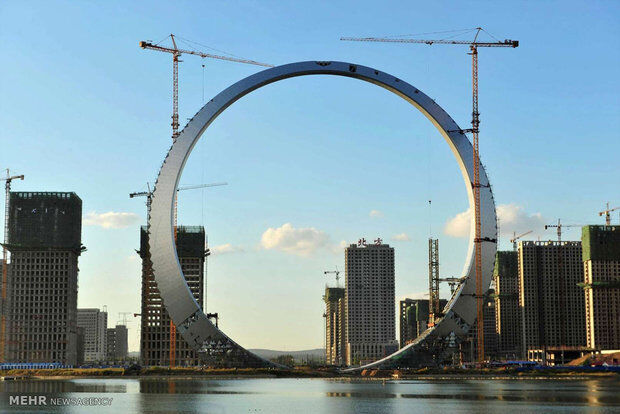تصاویر معماری عجیب ساختمان های چینی