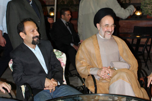 دیدار سیدمحمدخاتمی با فرهادی/تصاویر