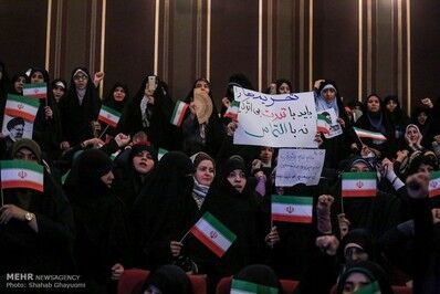 کنایه‌ حامیان رئیسی به دولت/تصاویر