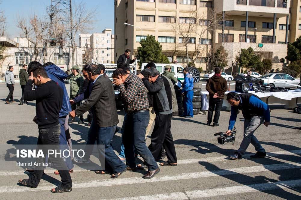 بازداشت بیش از ۱۴۰ سارق/تصاویر