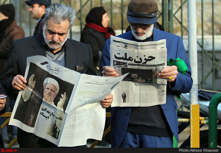 وداع ایران با آیت الله هاشمی/تصاویر
