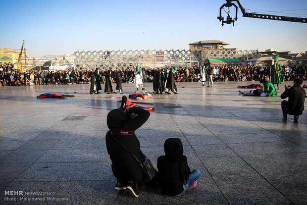 تعزیه در میدان امام حسین /تصاویر