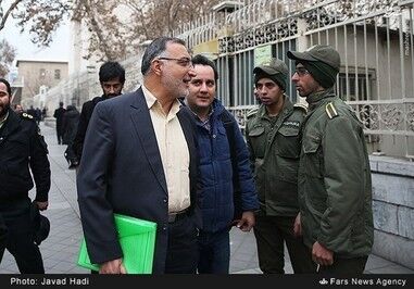زاکانی به دادگاه رفت/تصاویر