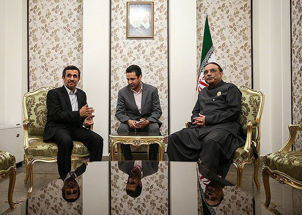 تصاویر احمدی‌نژاد در روز تحلیف روحانی