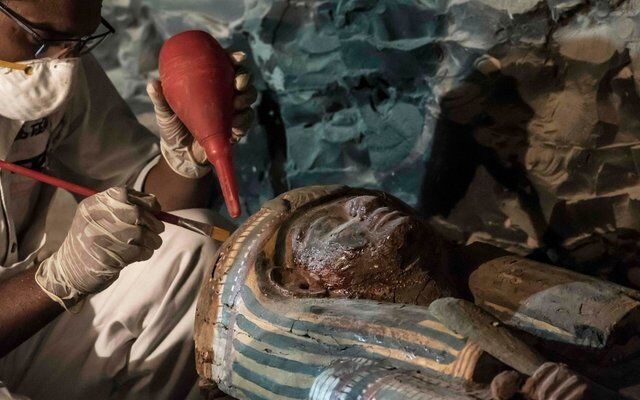 کشف گور ۳۵۰۰ ساله در مصر