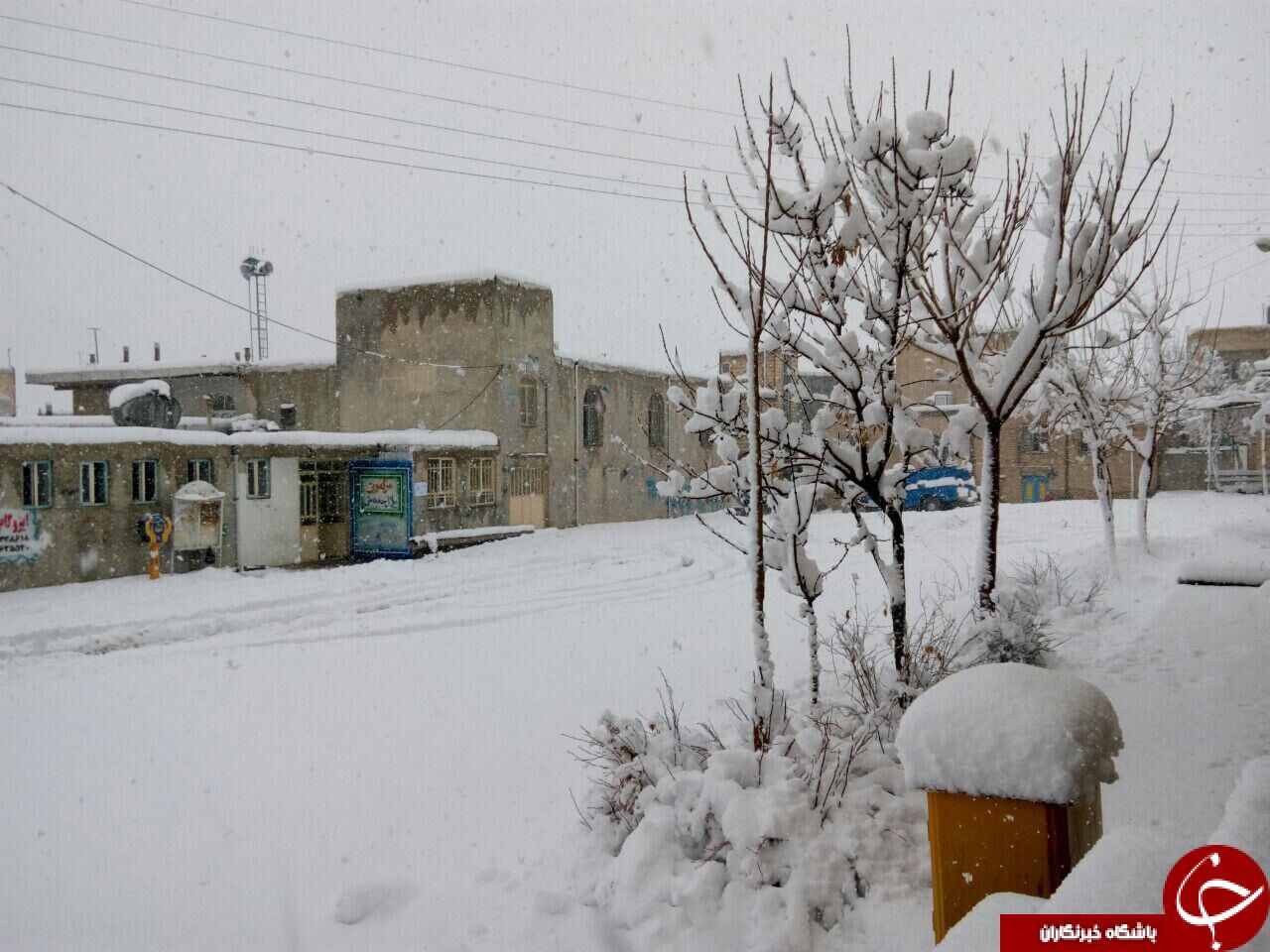 اردبیل سفیدپوش شد+ تصاویر