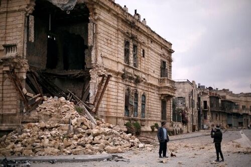 سلفی های وحشت در حلب +تصاویر