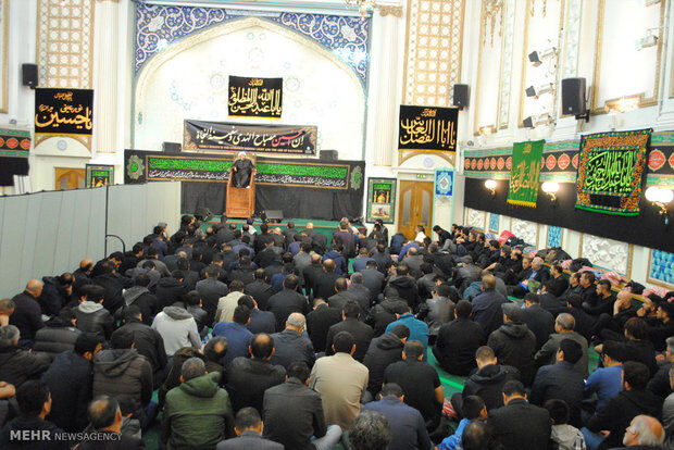 محرم در مرکز اسلامی انگلیس