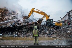 حادثه پلاسکو؛ روز سوم/تصاویر