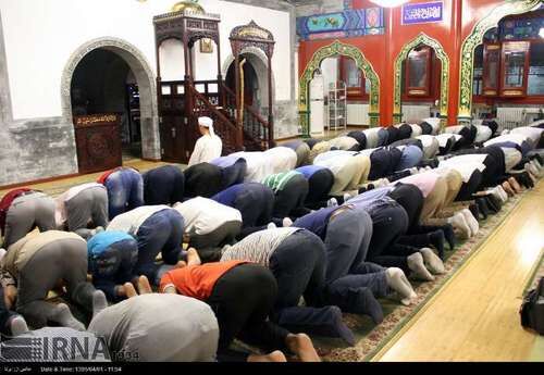 تصاویر مراسم افطاری در چین