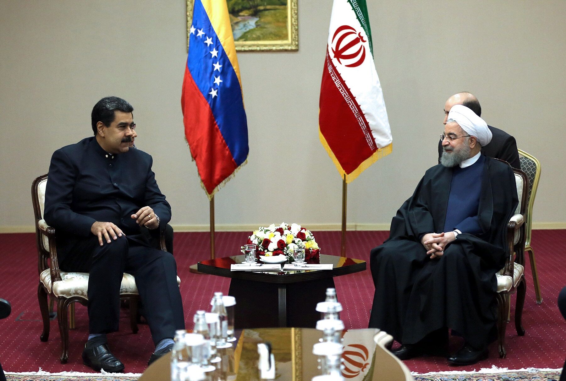 تصاویری از دیدار روحانی و مادورو
