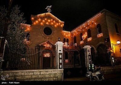 سال نو میلادی در دمشق /تصاویر