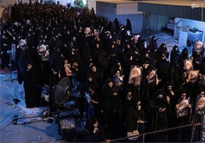 تحصن بحرینی‌ها مقابل منزل شیخ‌عیسی