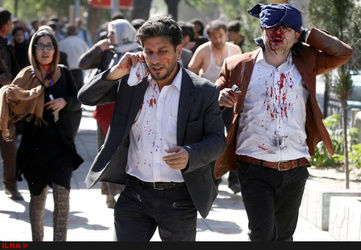 تصاویری از انفجار مهیب تروریستی درکابل