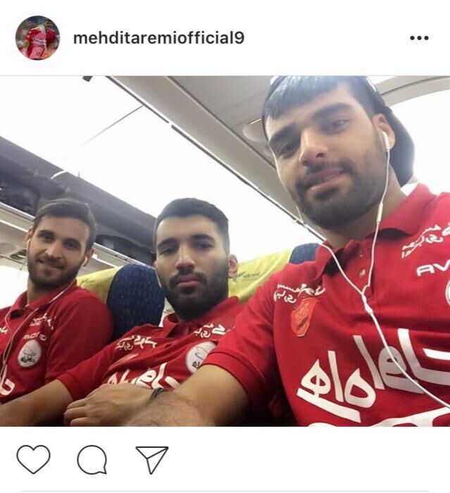 پست اینستاگرامی آقای گل پرسپولیس