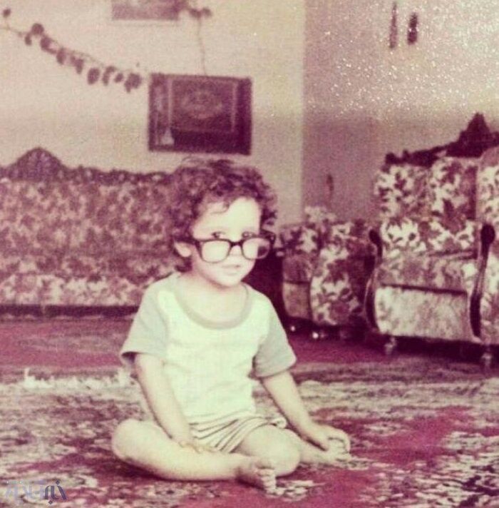 آرش برهانی در ۲ سالگی/عکس