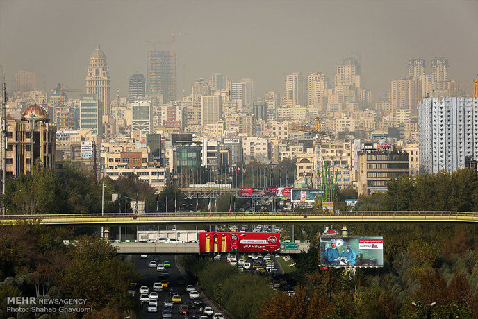 ادامه آلودگی هوا در تهران/تصاویر