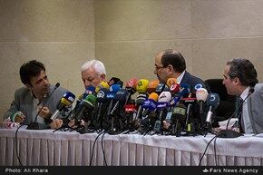 نشست خبری معاون رئیس جمهور عراق