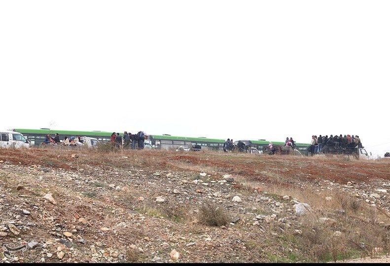 تصاویری از مناطق آزاد شده در حلب