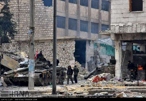باز پس گیری شهر حلب از تروریست ها