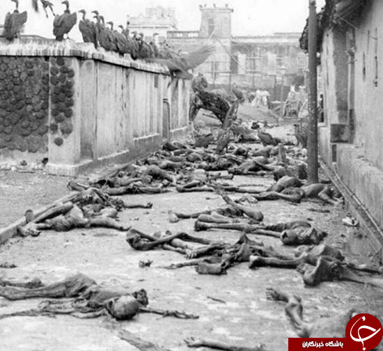 عکسی دلخراش از قحطی1943 در بنگال