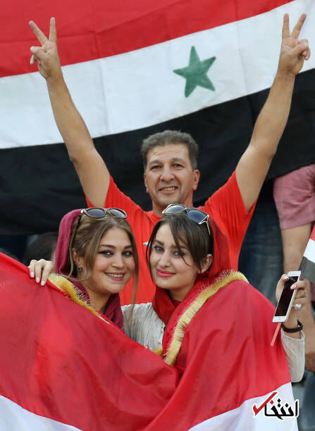 زنان سوری در ورزشگاه آزادی /تصاویر