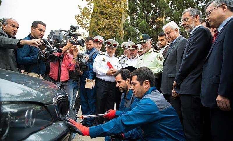 پلاک ملی خودروهای سیاسی/تصاویر